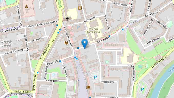 OpenStreetMaps Standort - Rabestr. 4, 06844 Dessau-Roßlau